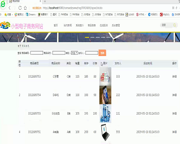 【毕设】jsp197ssm小型电子商务网站hsg7041AIA5毕业设计