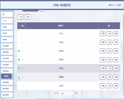 毕设springboot209基于web的大学生一体化服务平台的演示毕业设计