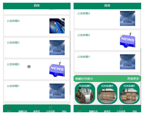 毕设weixin263微信小程序跑腿平台的ssm毕业设计