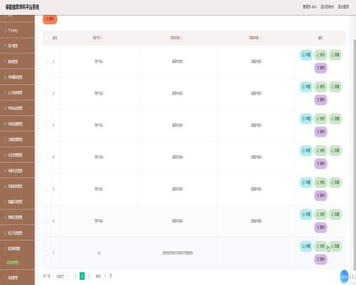 毕设springboot105基于保信息学科平台系统毕业设计