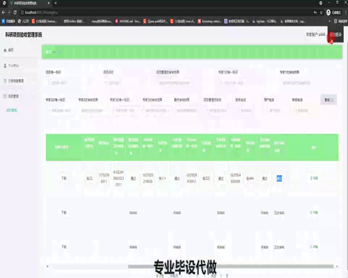 毕设springboot245科研项目验收管理系统毕业设计